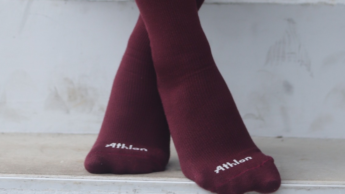 Media de Compresión base de bambú CB Vino